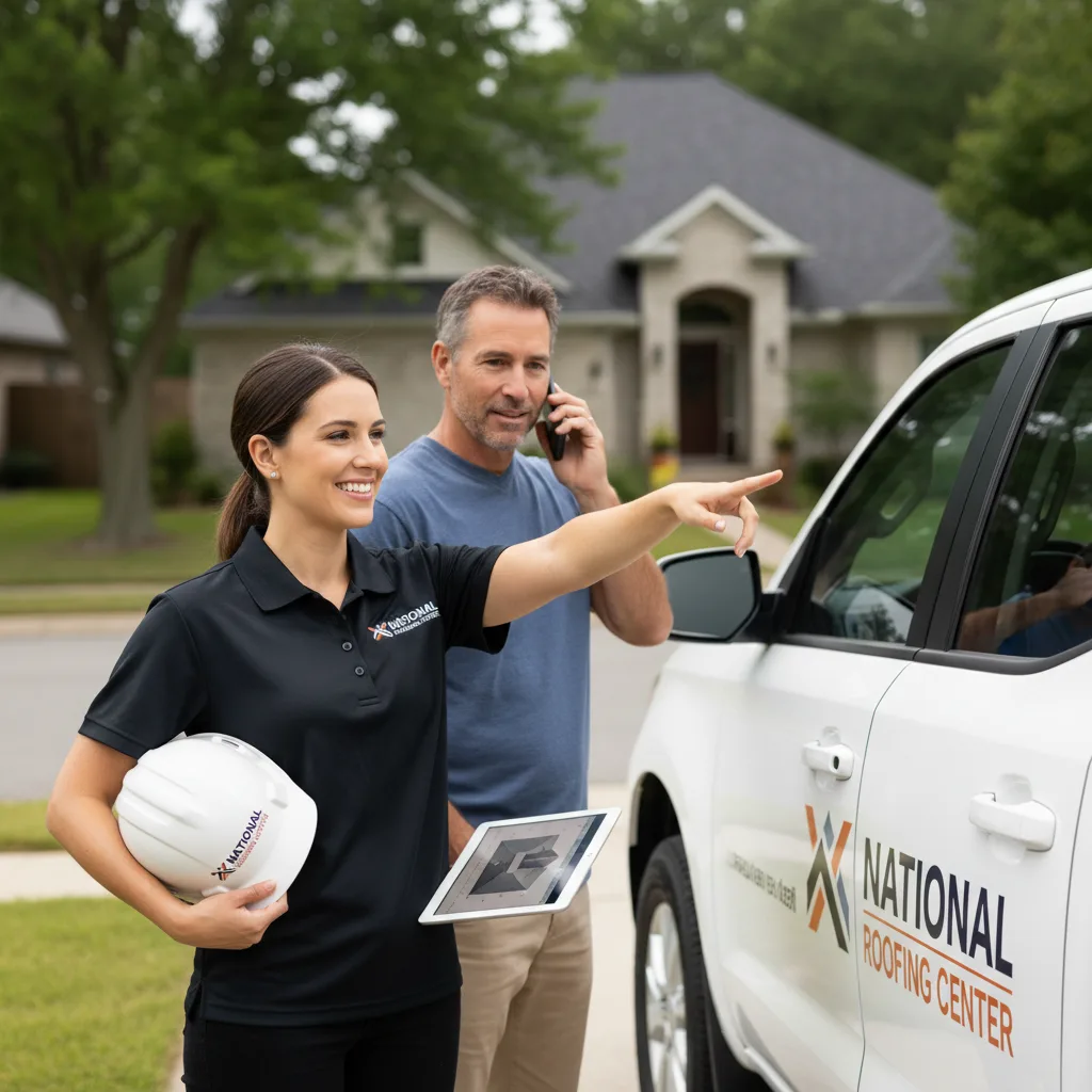 National Roofing Center customer support in Central